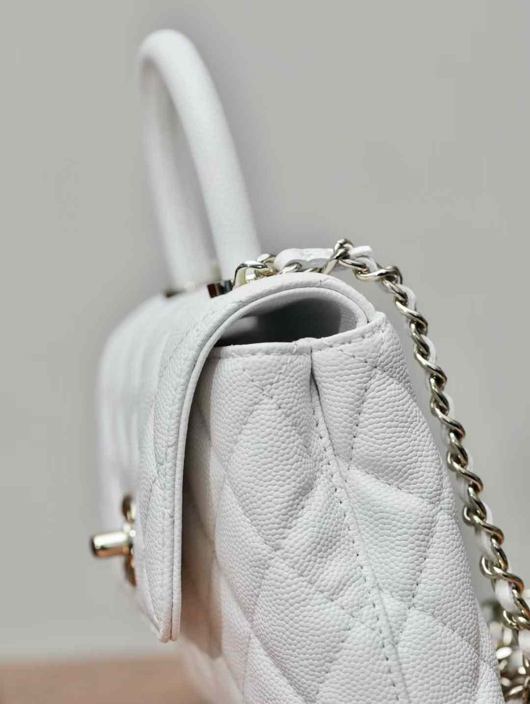 CHANEL MINI FLAP BAG WITH TOP HANDLE