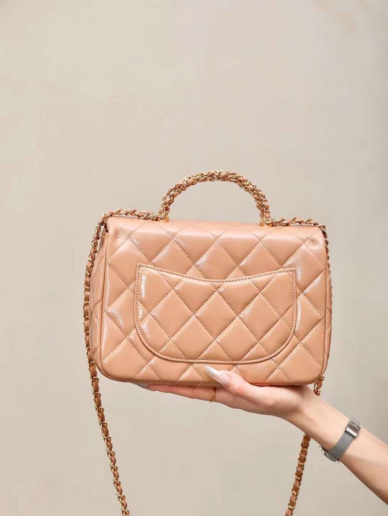 CHANEL mouth cover with handle