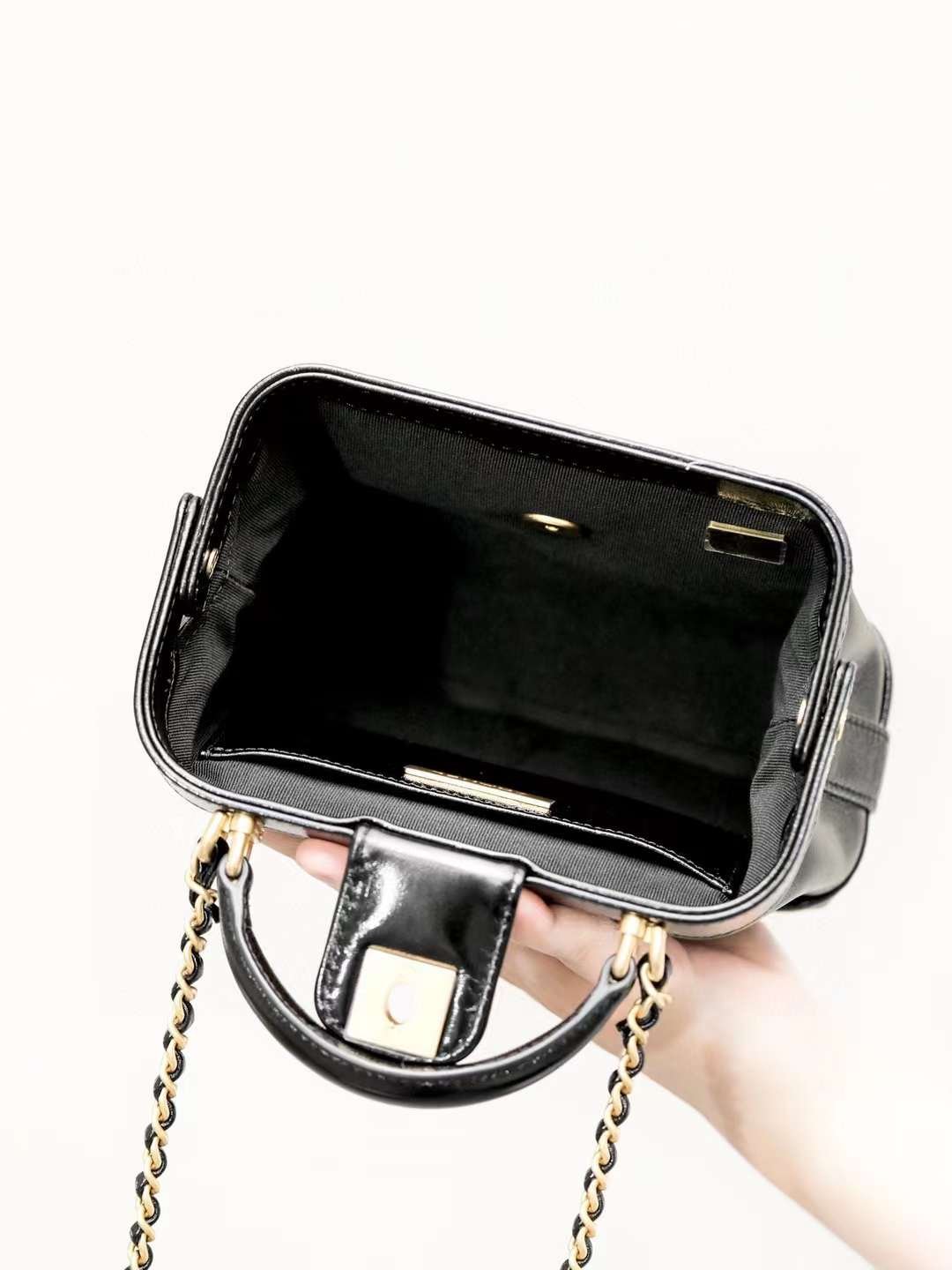 CHANEL SMALL BAG WITH TOP HANDLE