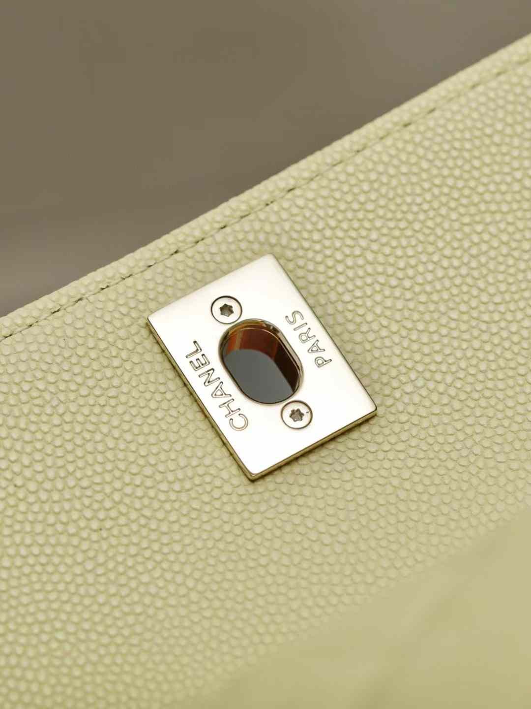 CHANEL MINI FLAP BAG WITH TOP HANDLE