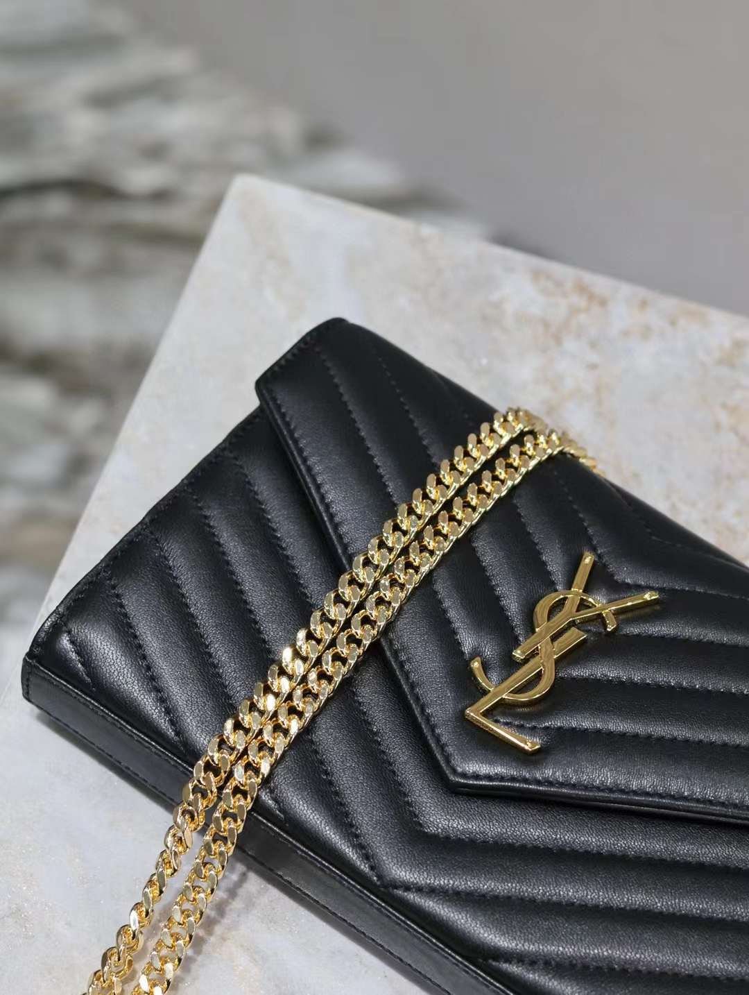 YSL MONOGRAM envelope bag