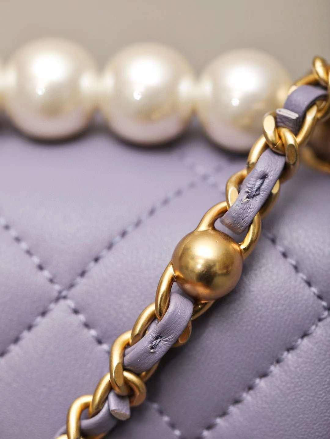 CHANEL Flap Bag with Top Handle