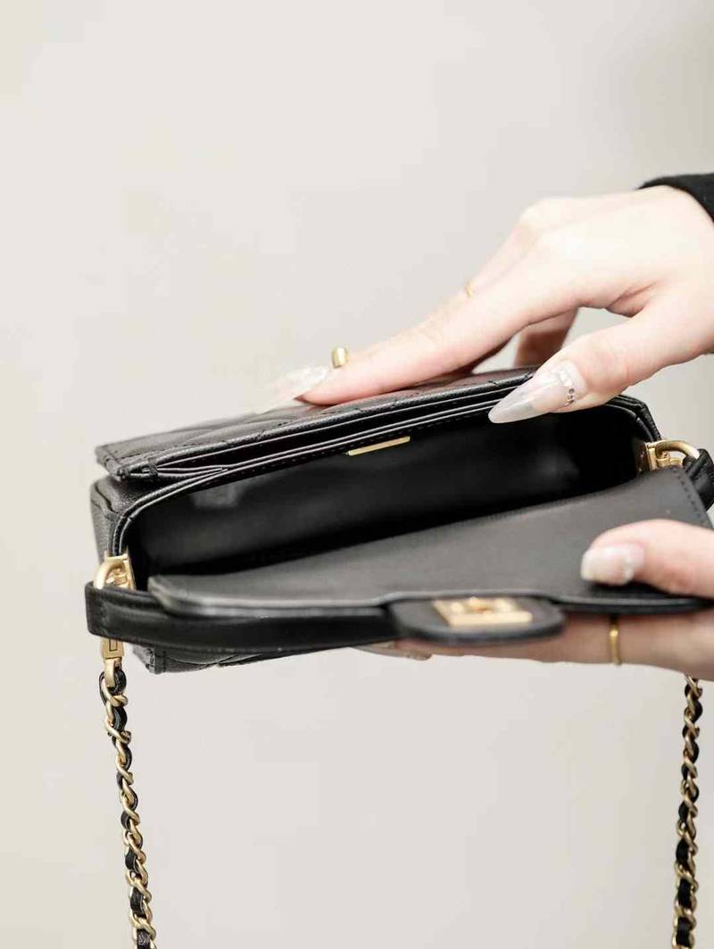 CHANEL Mini Flap Bag with Top Handle