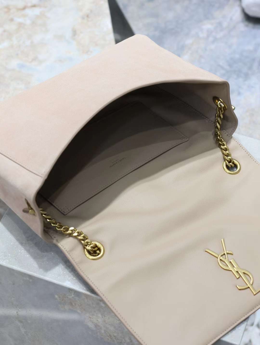 YSL KATE suede bag