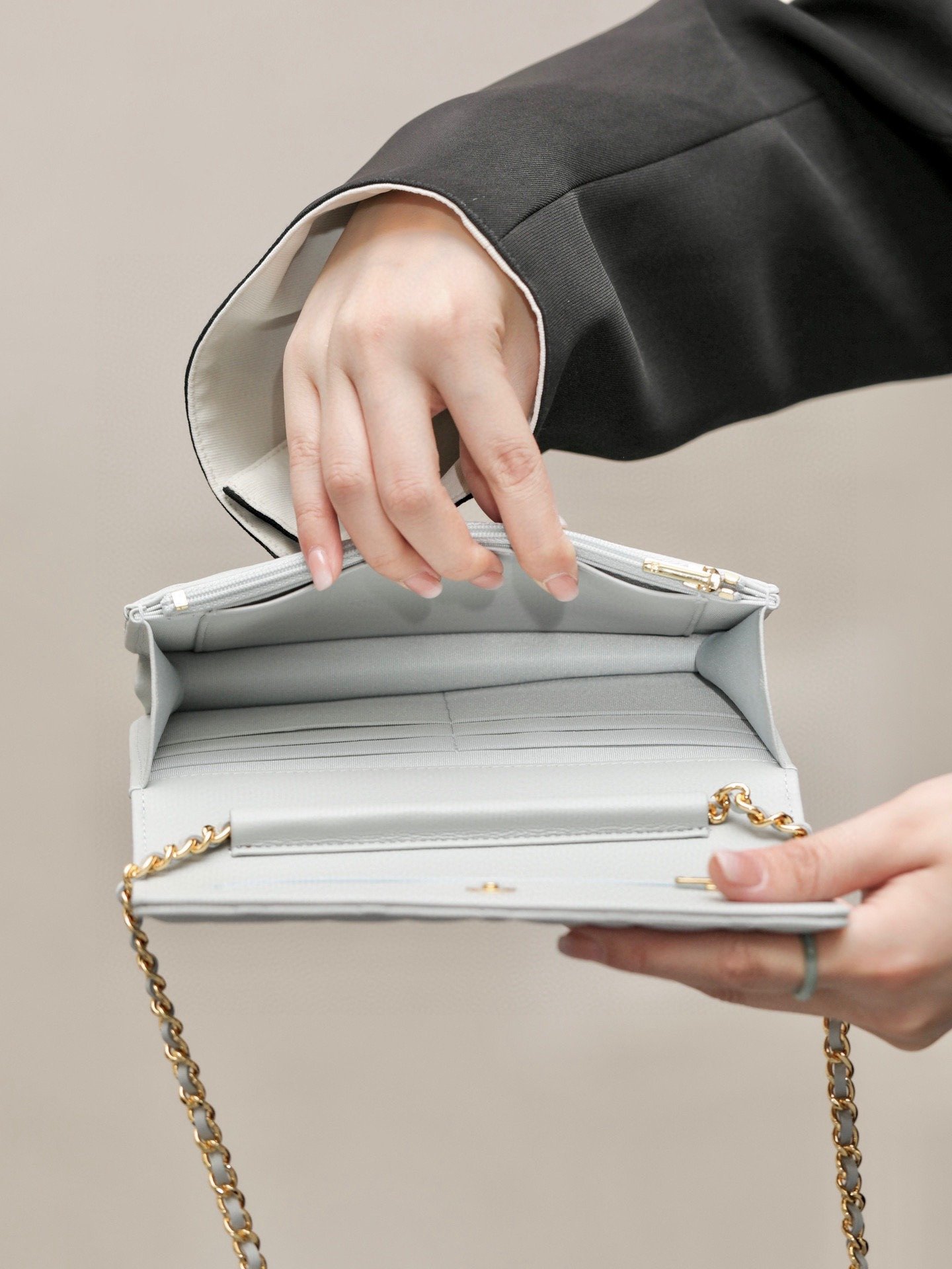 CHANEL classics woc flap bag