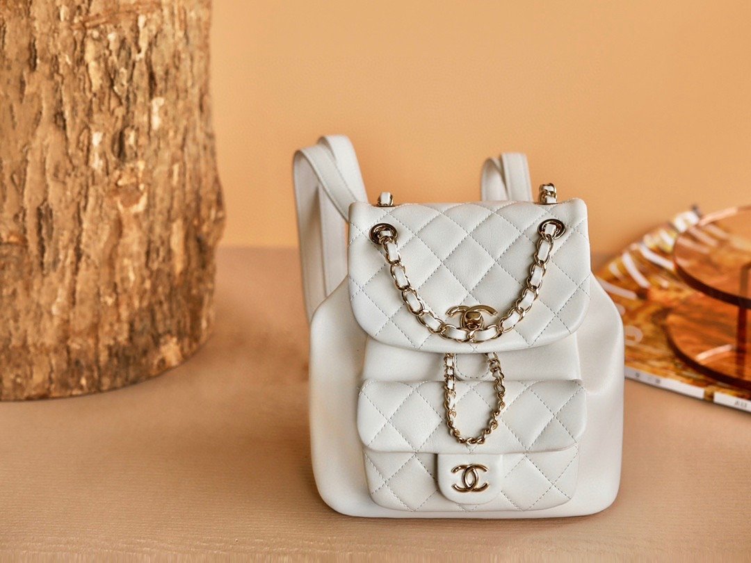 CHANEL Lambskin Duma Backpack