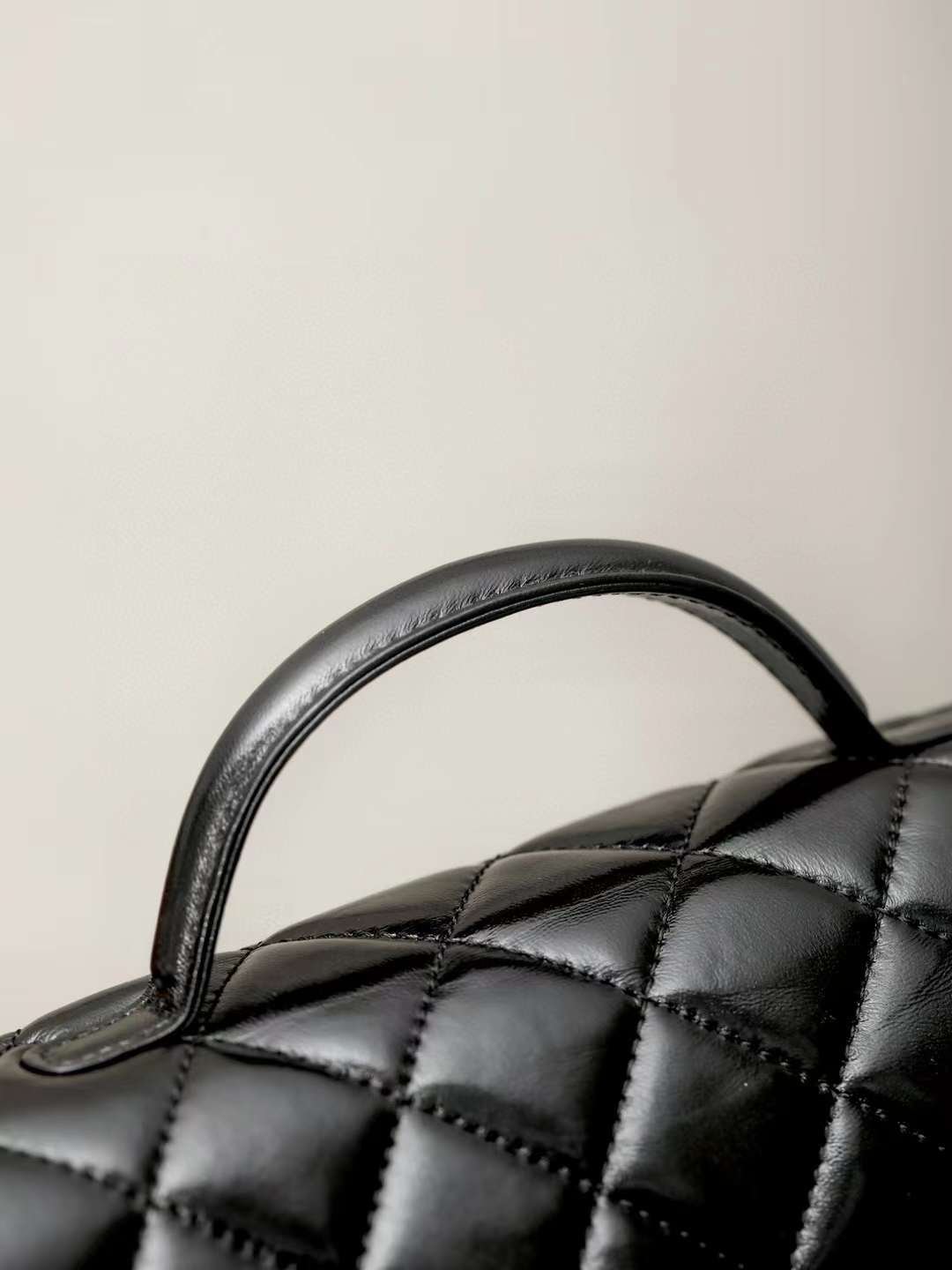 CHANEL Flap Bag with Top Handle