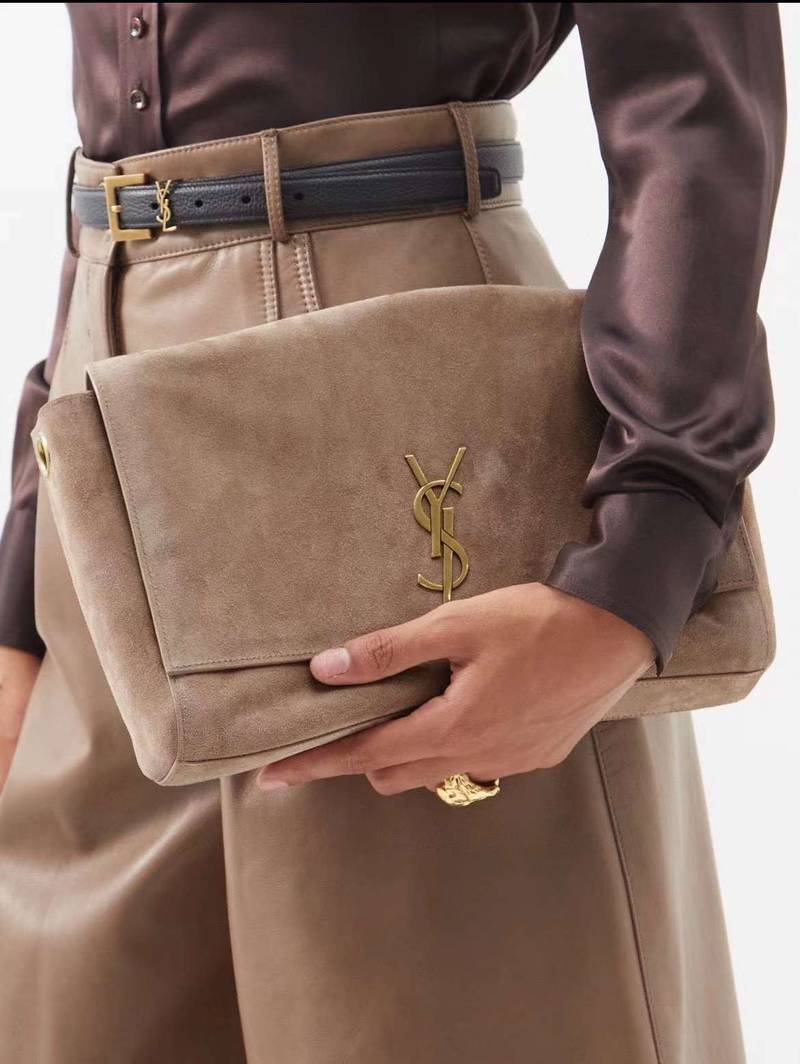 YSL KATE suede bag