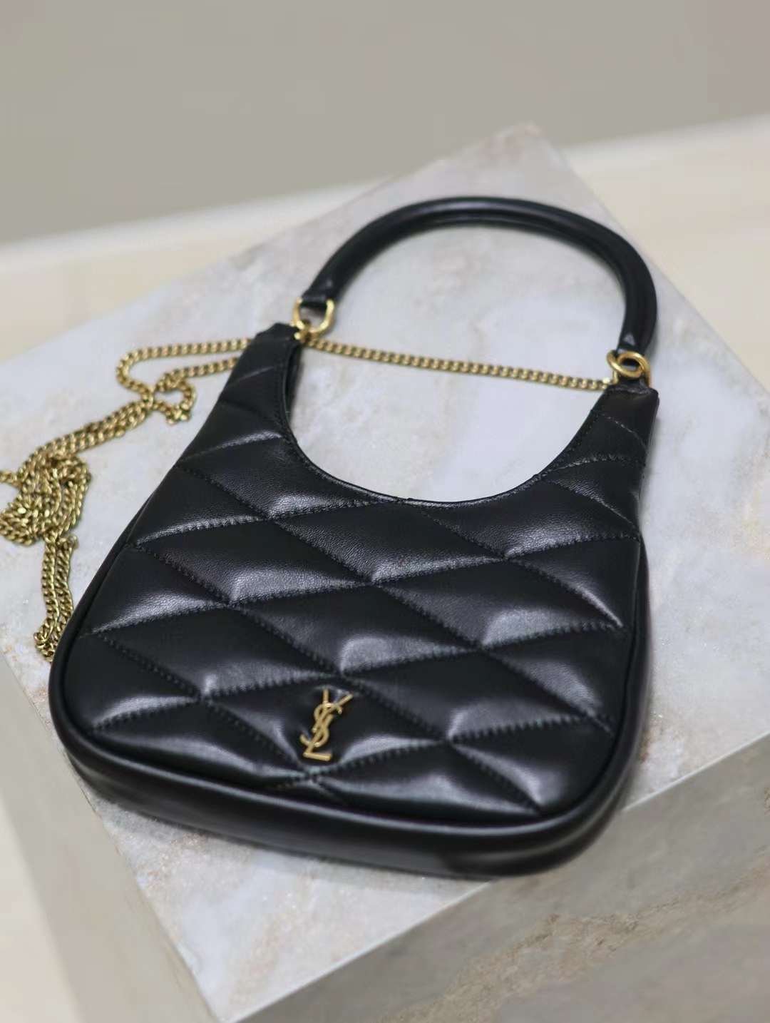 YSL SADE hobo in lambskin