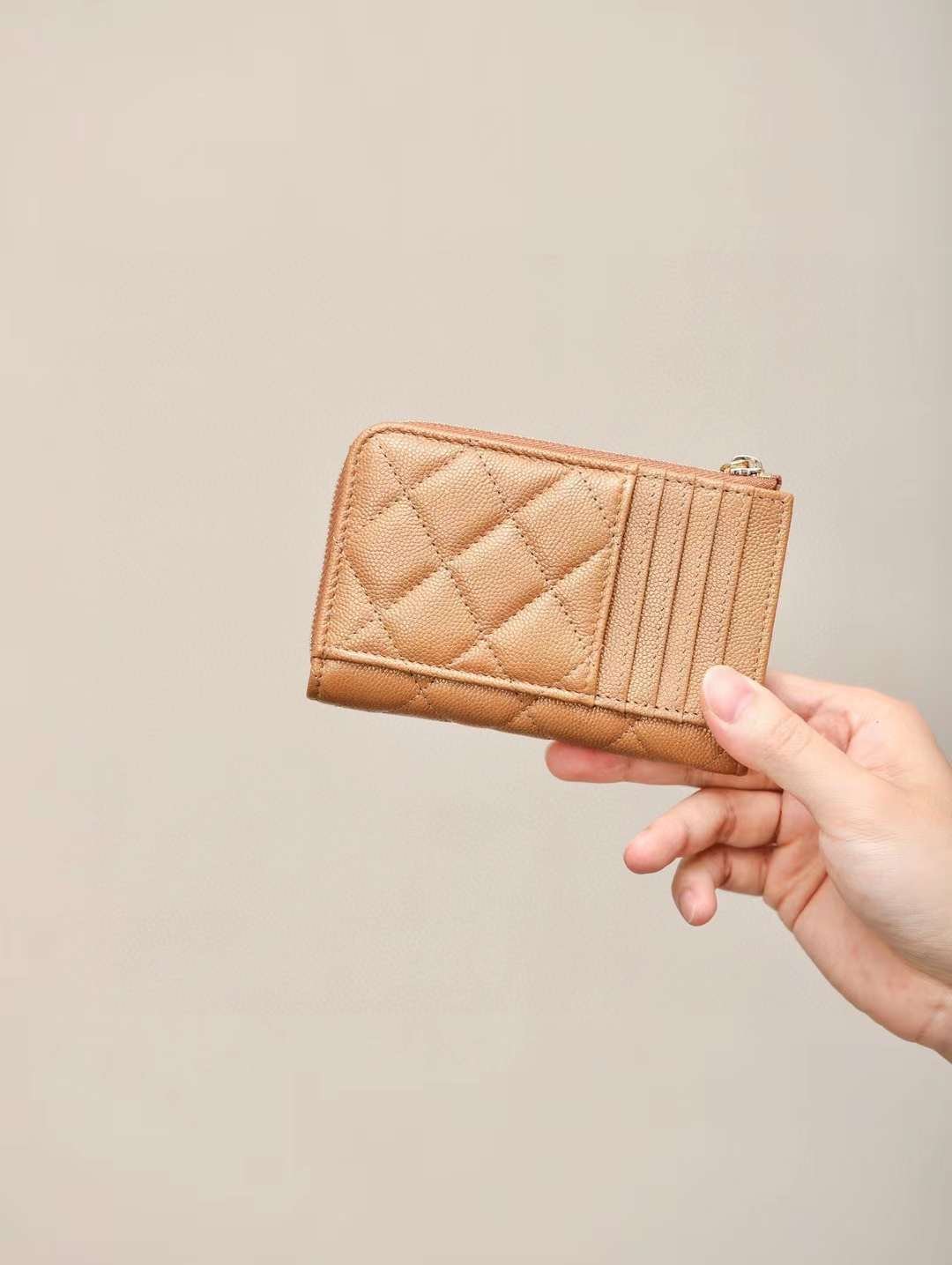 CHANEL Classic Zipped Coin Purse