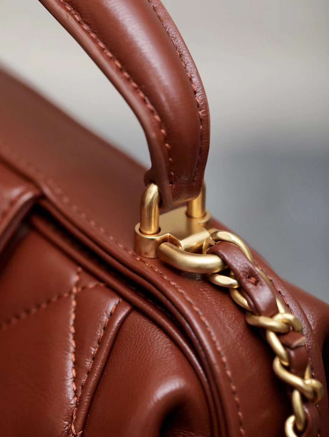 CHANEL SMALL BAG WITH TOP HANDLE