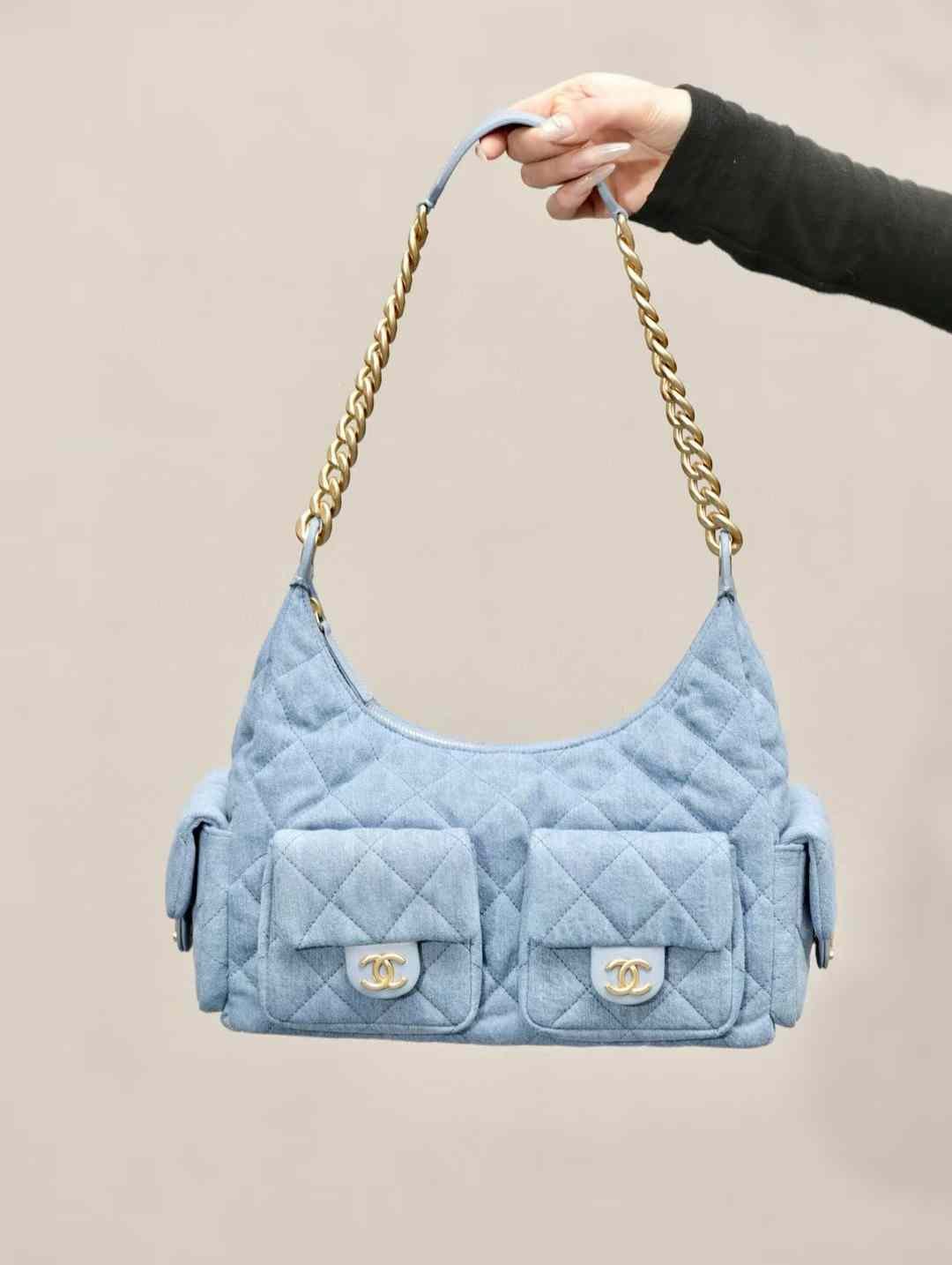 CHANEL Large Hobo Bag