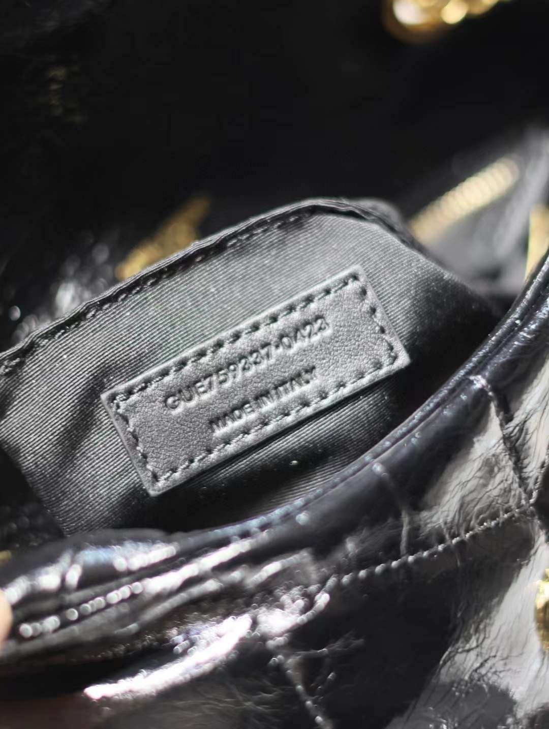 YSL Loulou Puffer mini Double chain bag