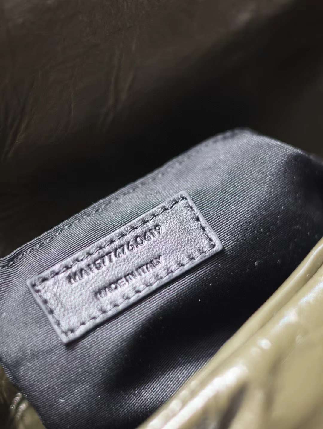 YSL Loulou Puffer  Double chain bag