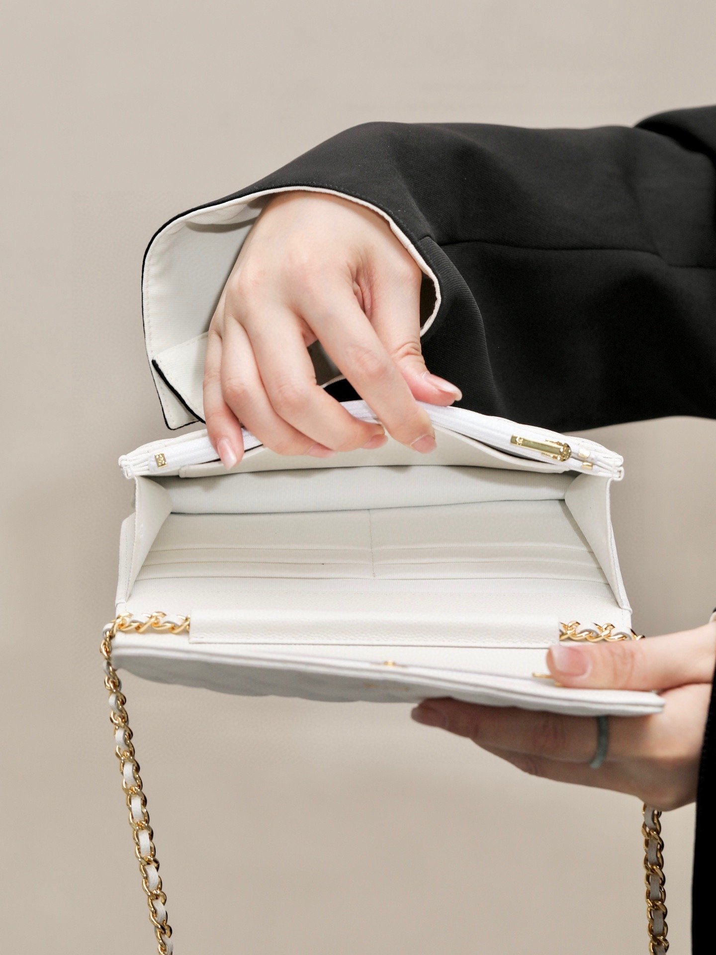 CHANEL classics woc flap bag