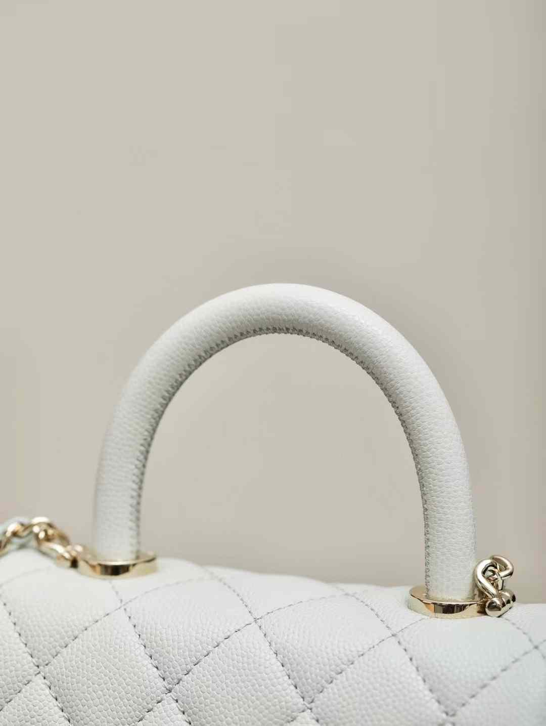 CHANEL MINI FLAP BAG WITH TOP HANDLE