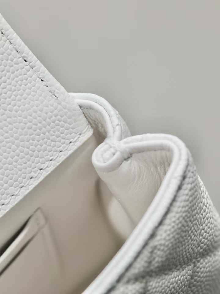 CHANEL MINI FLAP BAG WITH TOP HANDLE