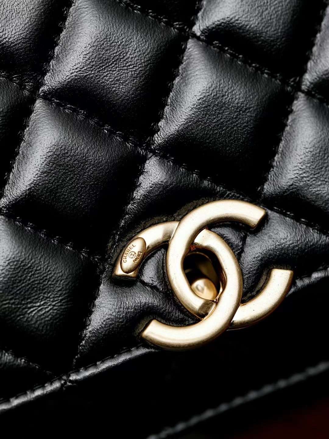 CHANEL classics WOC Double ball BAG