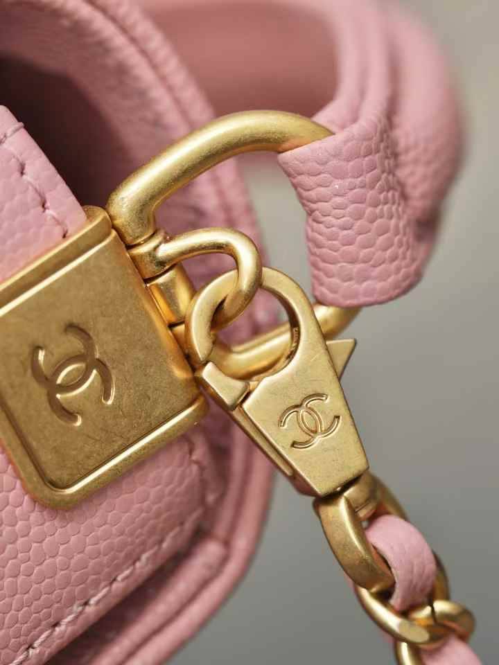CHANEL Mini Flap Bag with Top Handle
