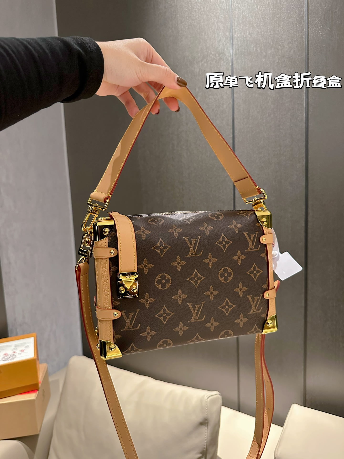 Louis Vuitton / LV Side trunk size: 23*16cm