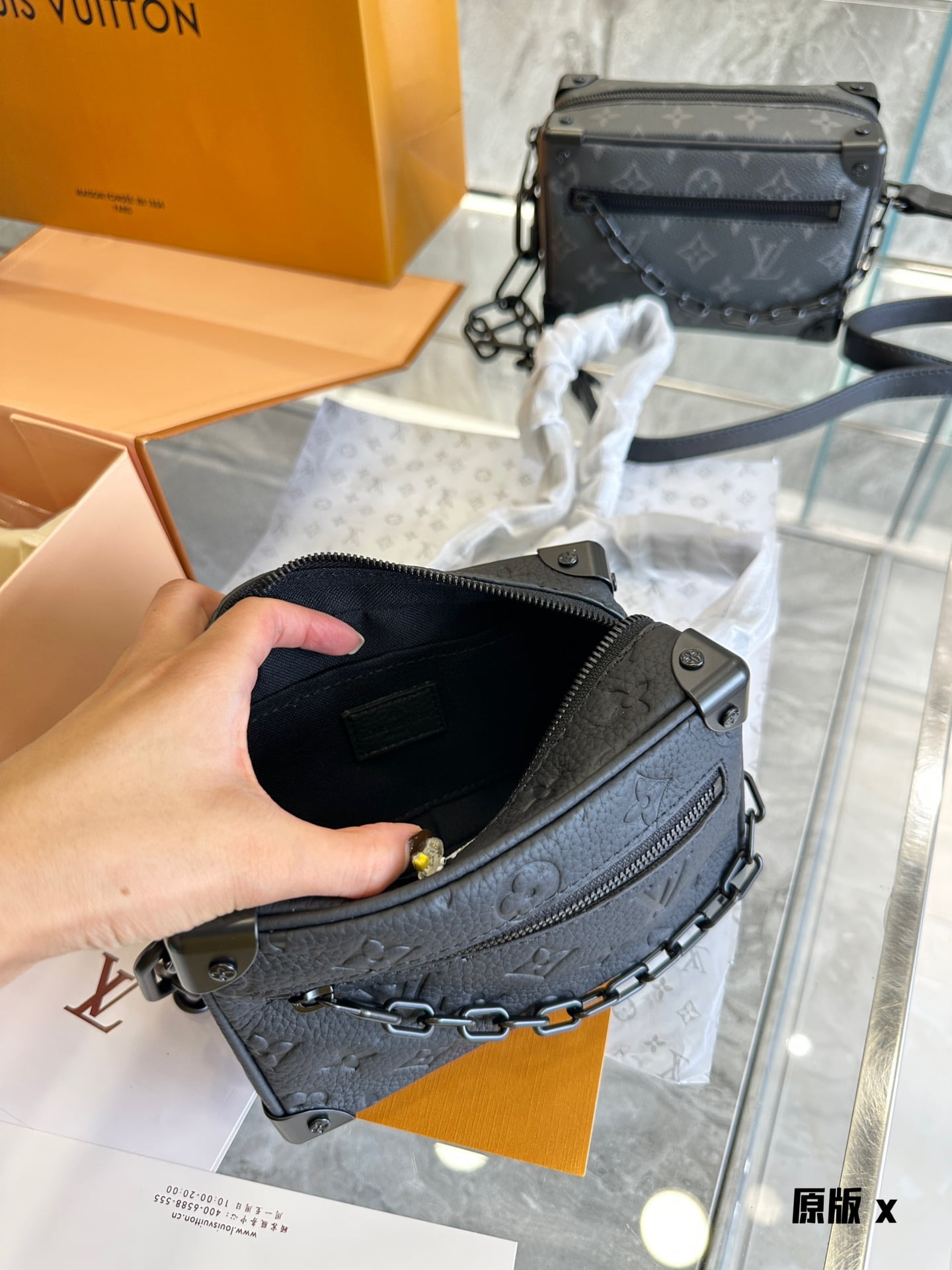 Louis Vuitton / LV monogram mini soft trunk size: 18.5*13*8cm