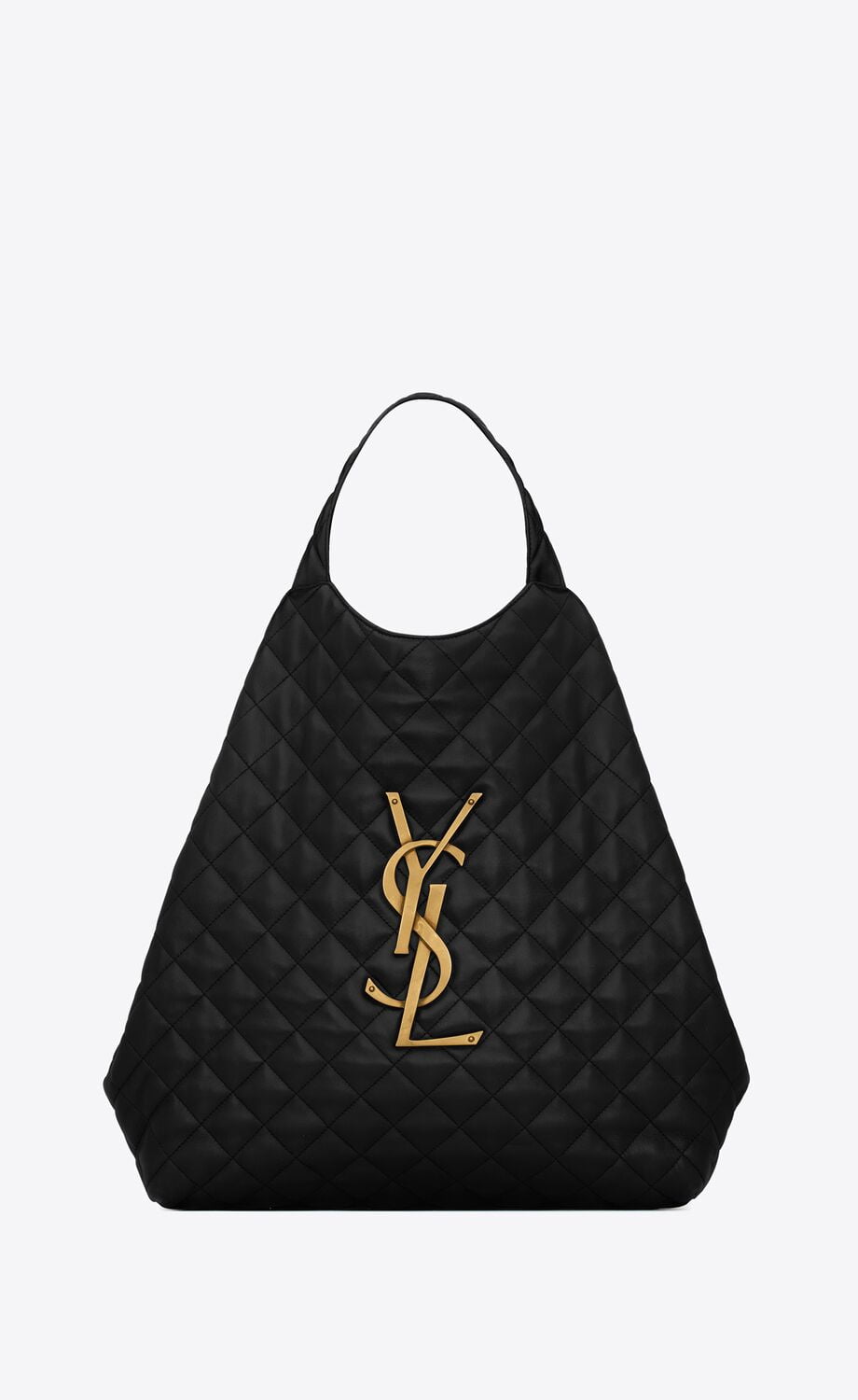 YSL / ICARE MAXI SHOPPING BAG IN QUILTED LAMBSKIN 698651AAANG1000