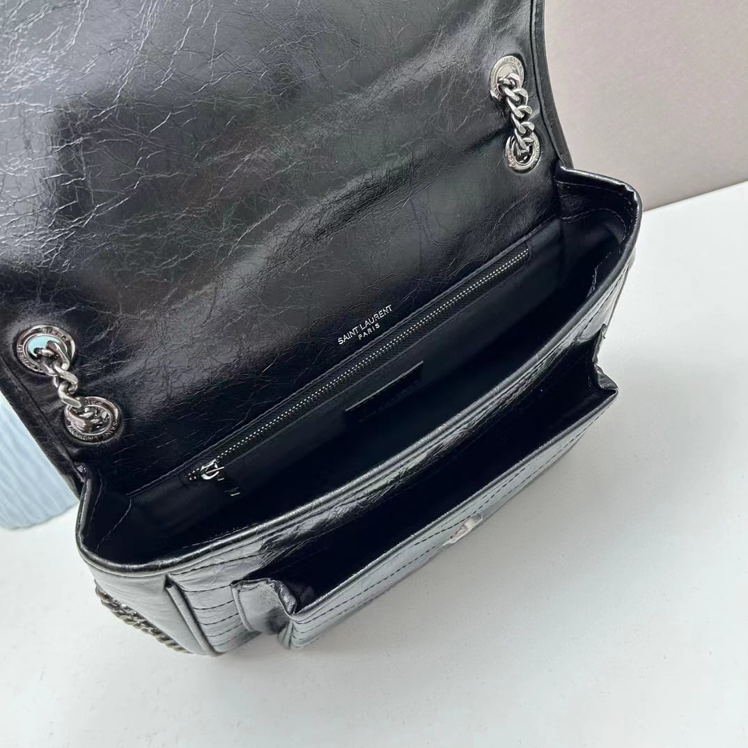 YSL MONOGRAMME SAINT LAURENT Front flap bag size:28cm