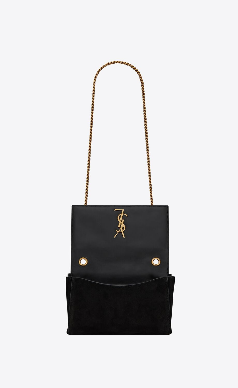 YSL / SMALL REVERSIBLE KATE IN SUEDE