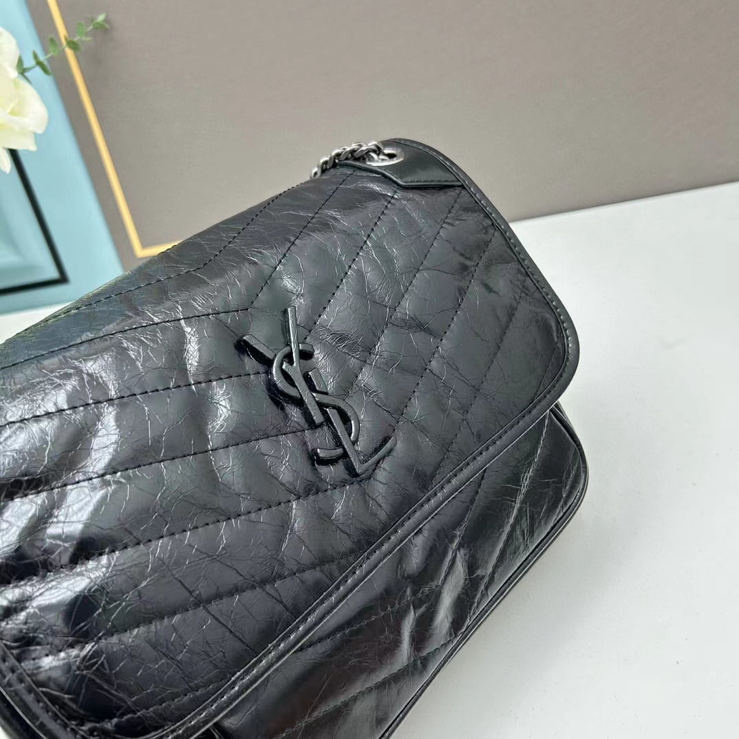 YSL MONOGRAMME SAINT LAURENT Front flap bag size:28cm