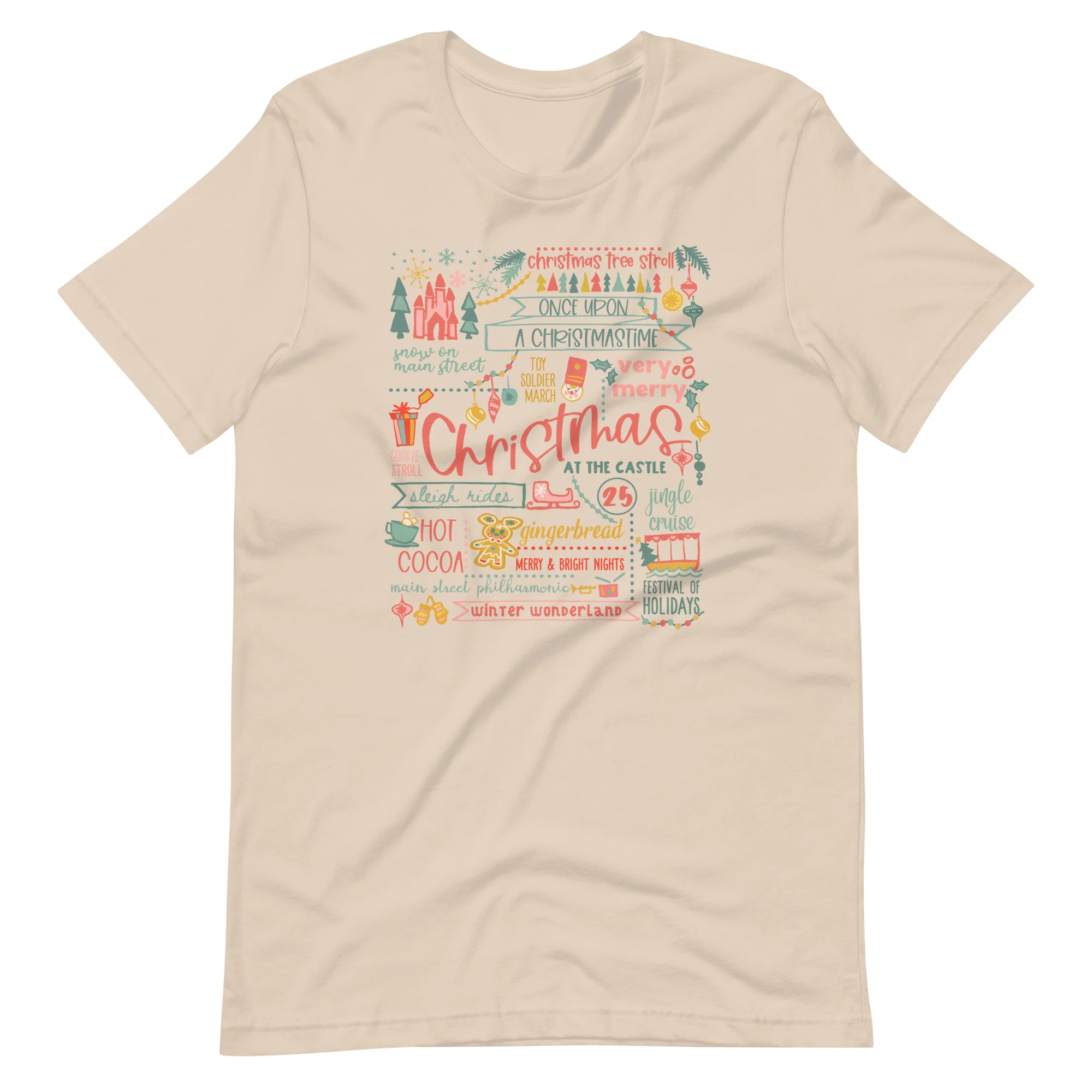 Disney Christmas List T-shirt Disney Shirt Disney at Christmas T-Shirt