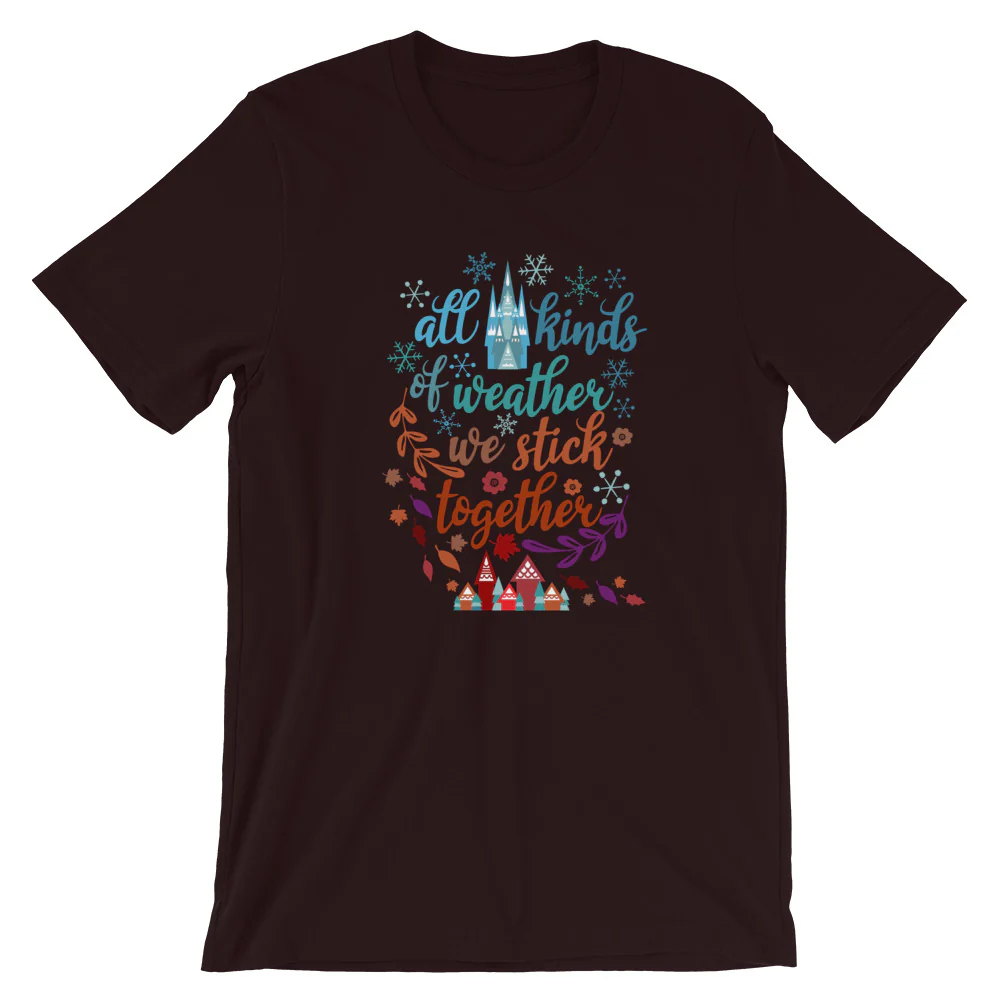 Disney Frozen Christmas T-Shirt Anna and Elsa Disney Sisters Disney Shirt White Christmas T-Shirt