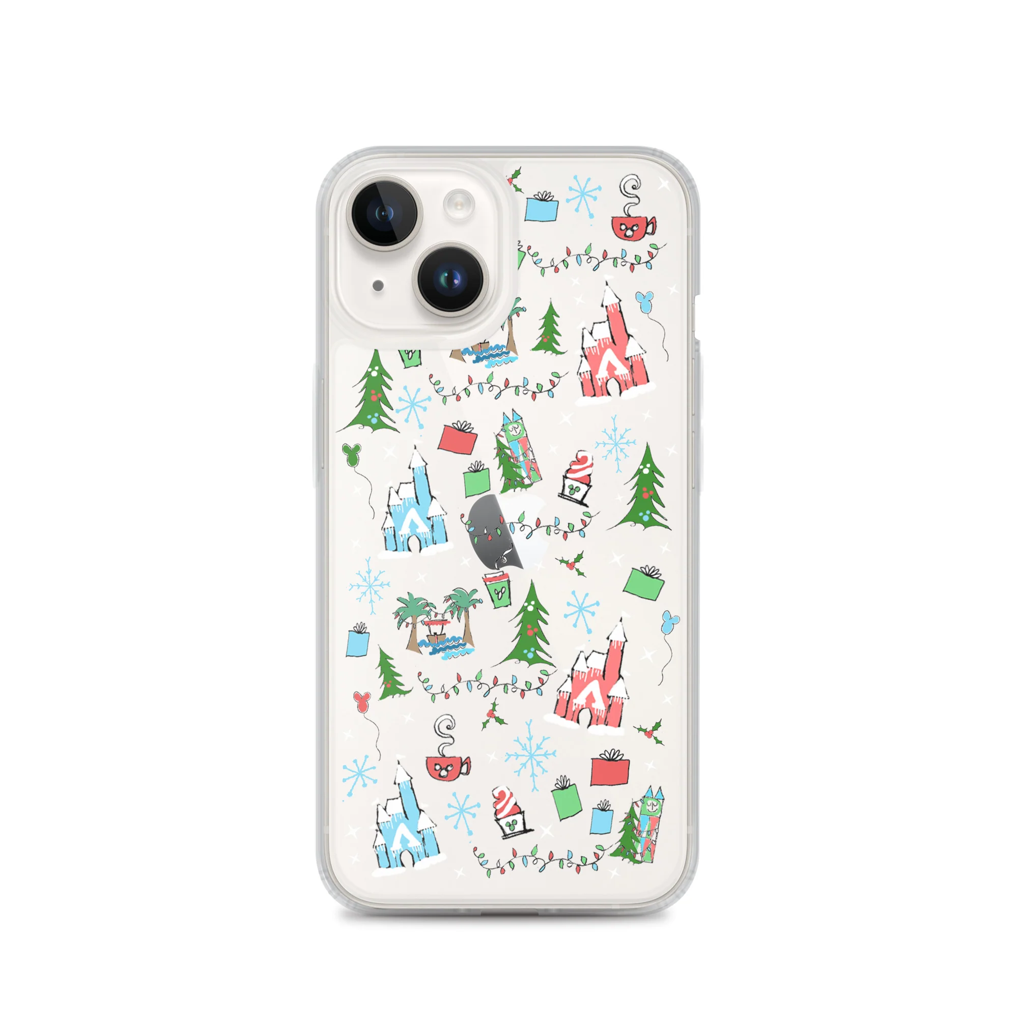 Disney Christmas iPhone Oh What Fun at Disney for the Holidays Disney iPhone Case