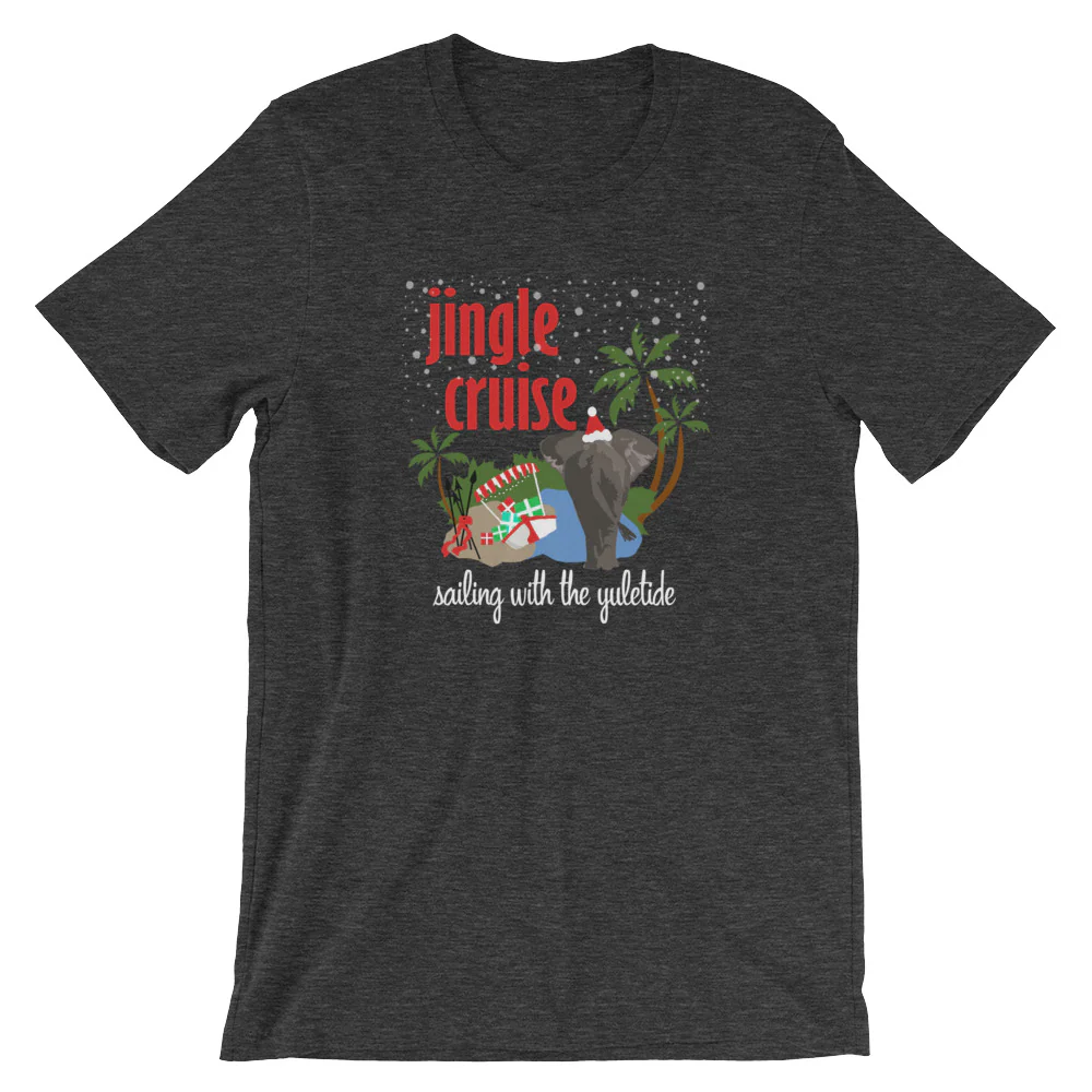 Jingle Cruise Elephant T-Shirt Disney Christmas Jungle Cruise T-Shirt
