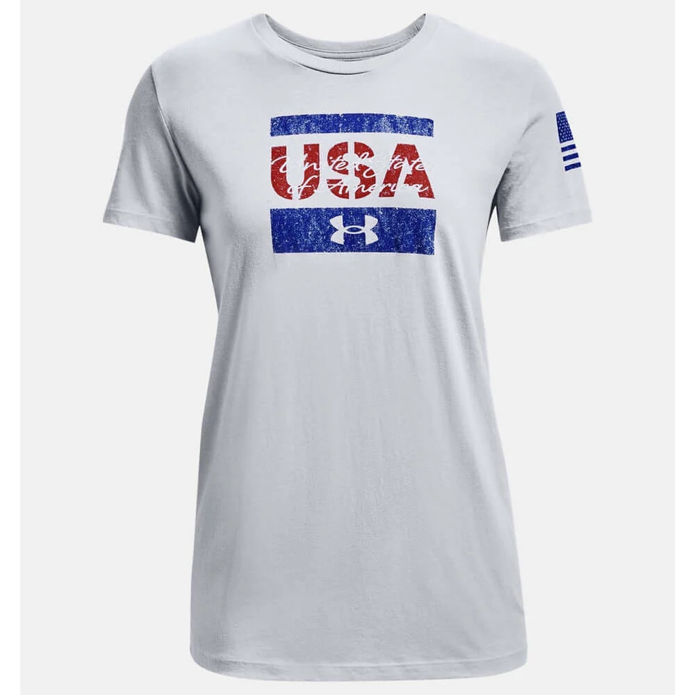 Under Armour Ladies USA Freedom Tee