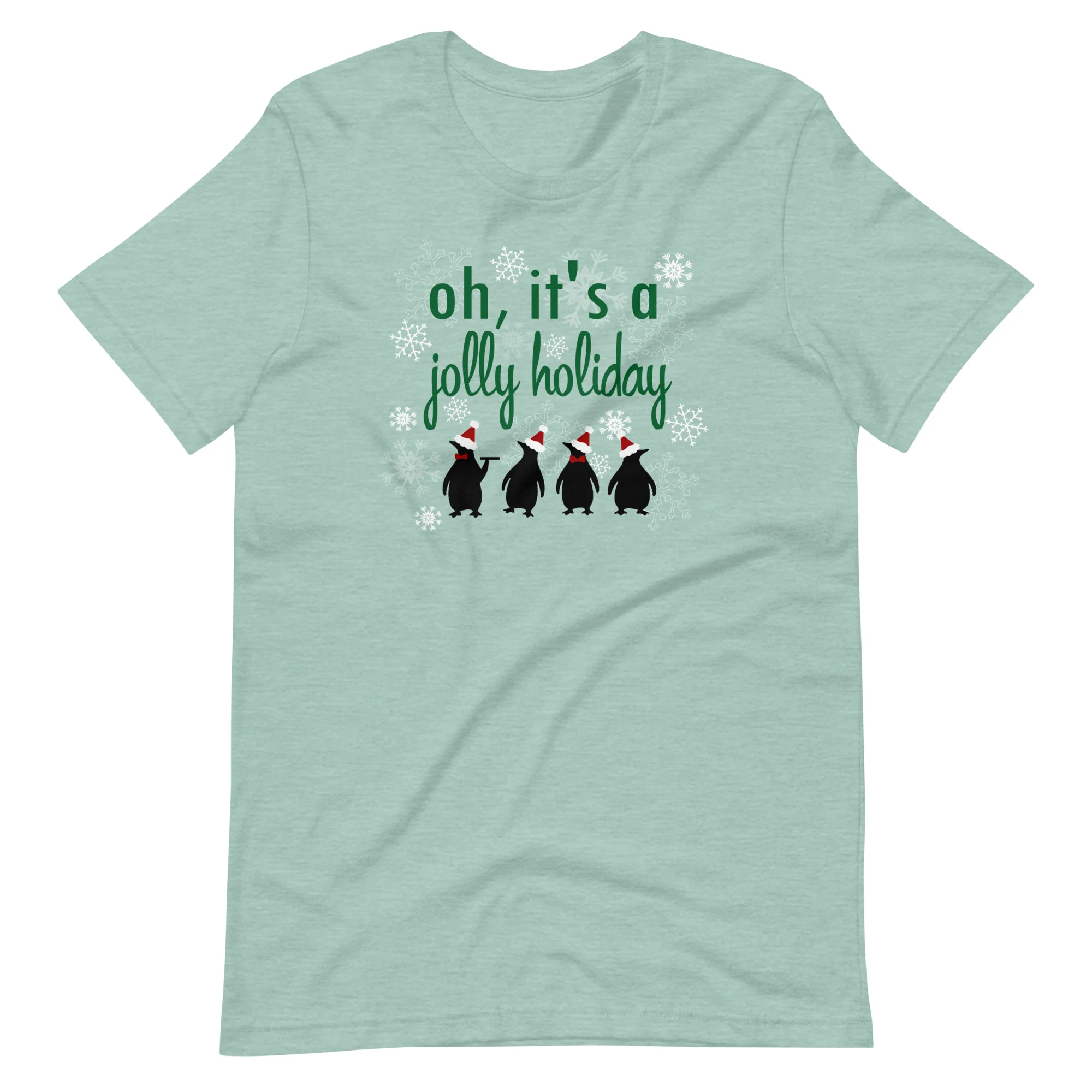 Jolly Holiday Christmas T-Shirt Mary Poppins Penguins Christmas T-shirt