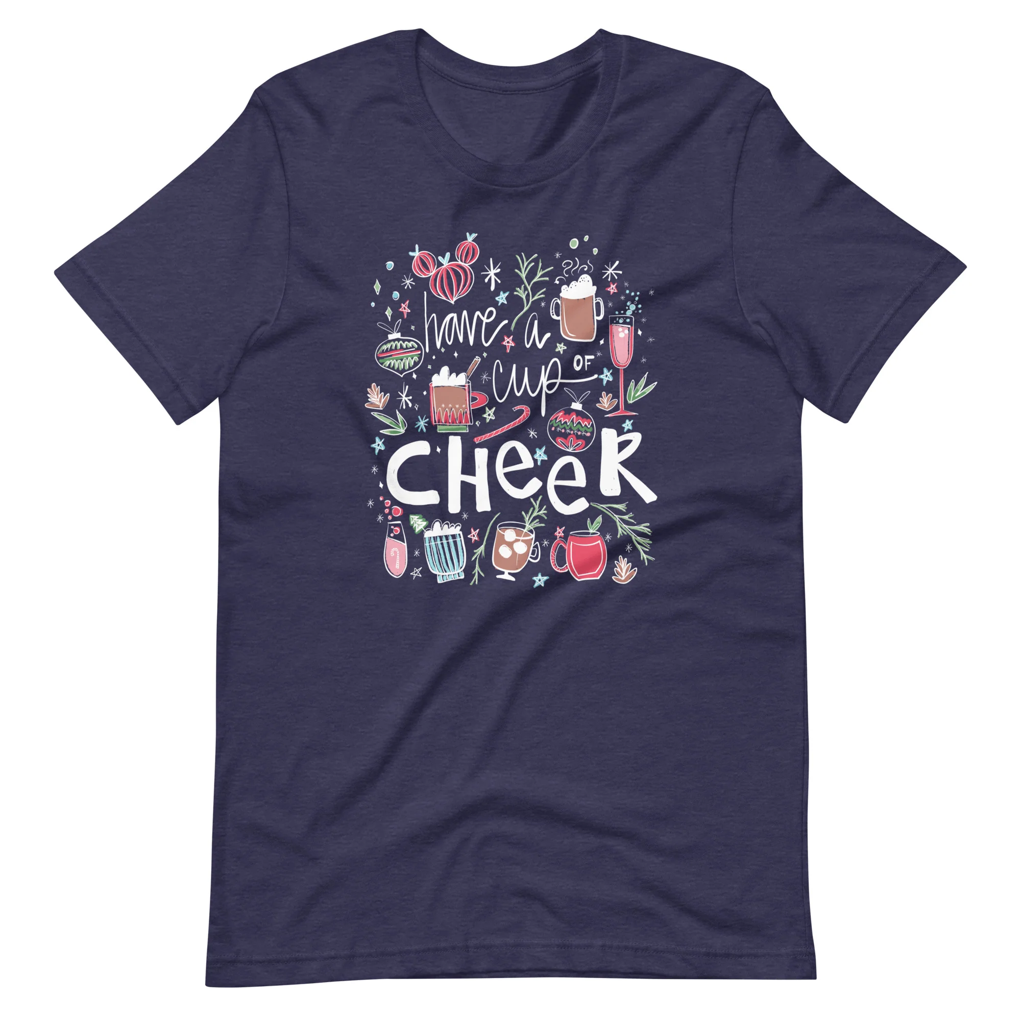 Epcot Christmas T-Shirt Festival of Holidays Shirt Have a Cup of Cheer Disney Christmas T-Shirt