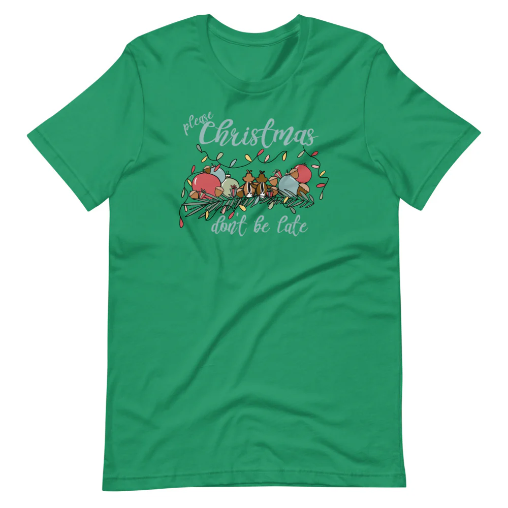 Chip and Dale Christmas T-Shirt Please Christmas Don't Be Late Chipmunk Song T-shirt