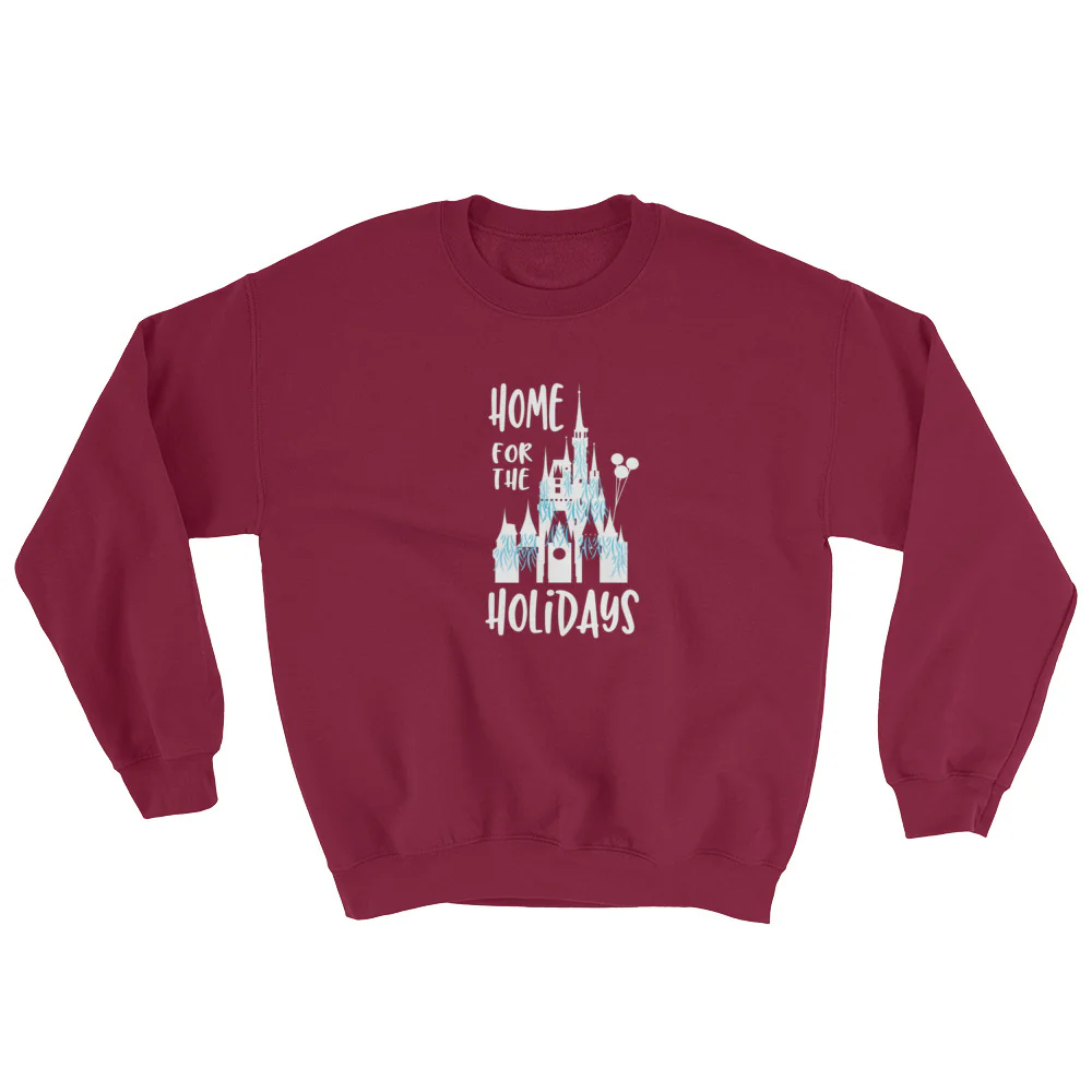 Home for The Holidays Walt Disney World Christmas Sweatshirt