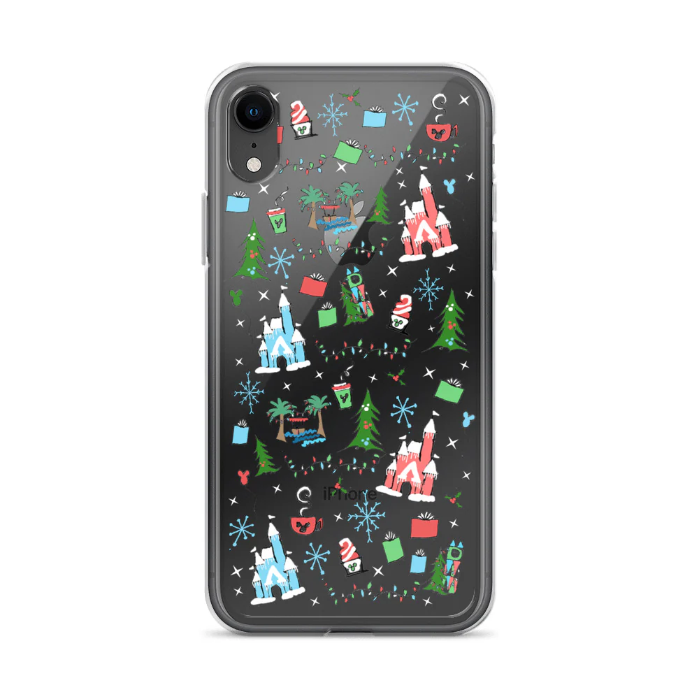 Disney Christmas iPhone Oh What Fun at Disney for the Holidays Disney iPhone Case