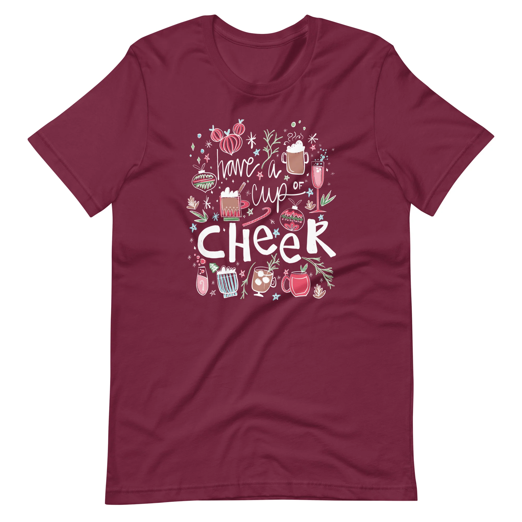 Epcot Christmas T-Shirt Festival of Holidays Shirt Have a Cup of Cheer Disney Christmas T-Shirt