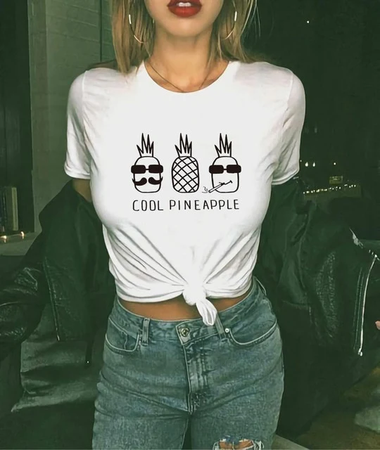 Cotton Tshirts Women Tees Print Tops T-shirt Femme Camiseta Feminina Camiseta Mujer Kadın Ti_örtü