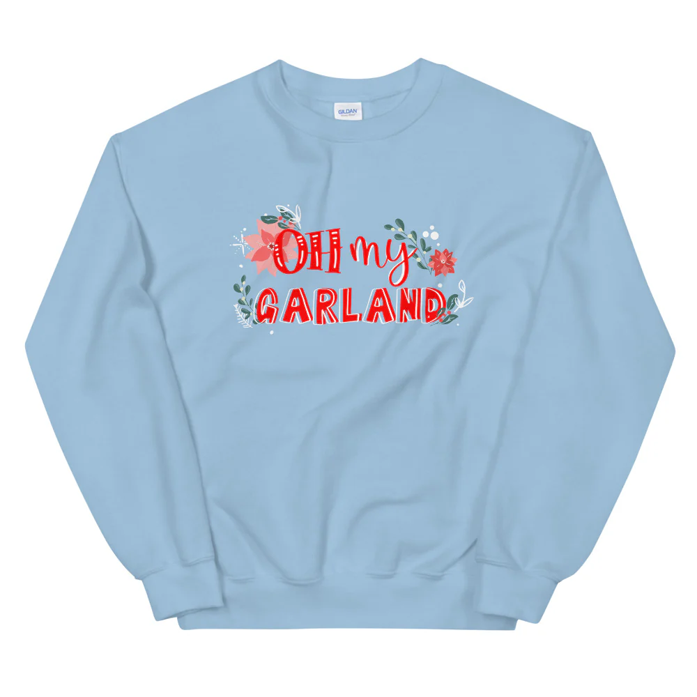Noelle Sweatshirt Disney Christmas Disney Plus Oh My Garland Christmas Sweatshirt