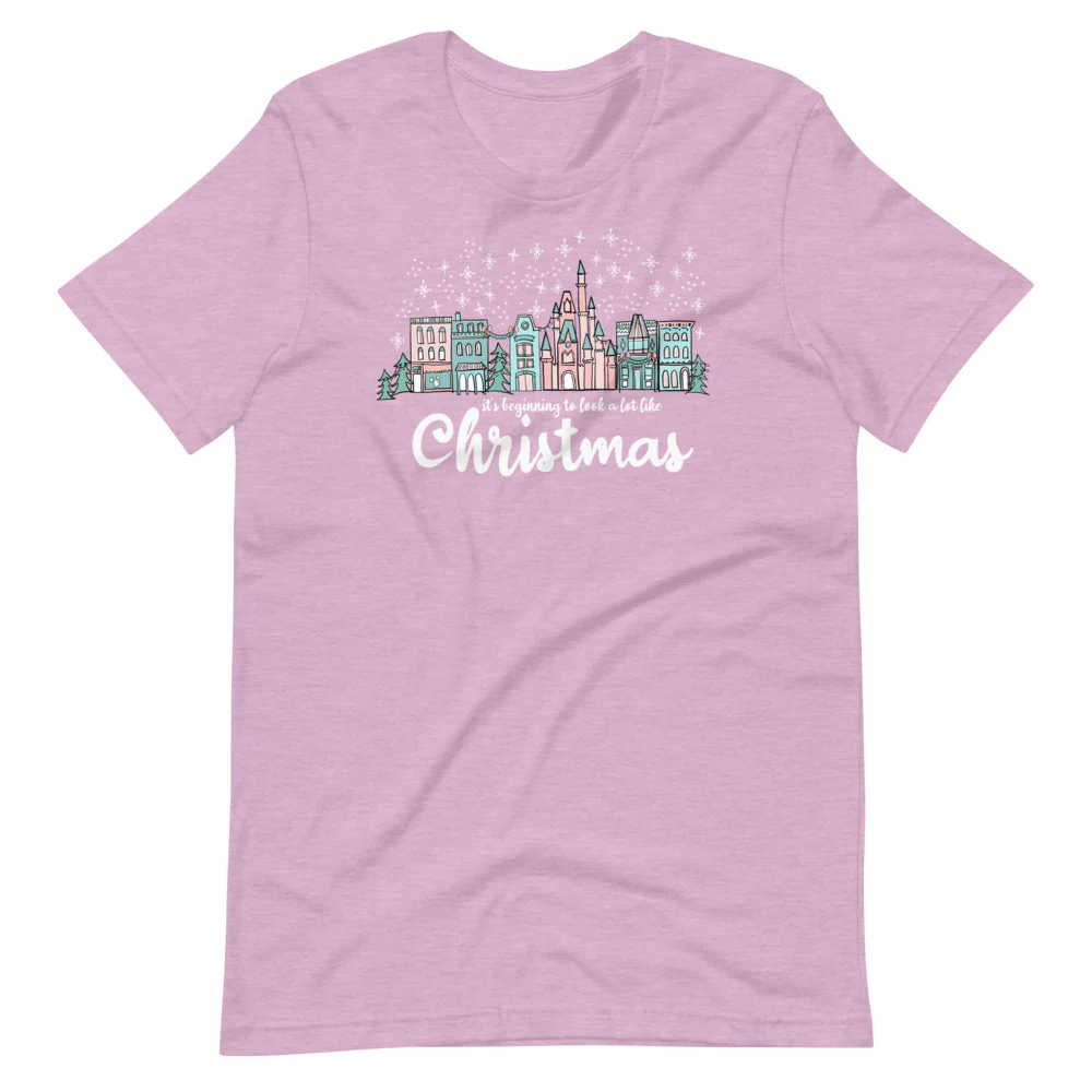 Christmas on Main Street T-shirt It's Beginning to Look a Lot Like Christmas Disney Christmas T-shirt