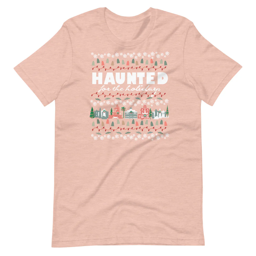 Haunted Mansion Holidays T-Shirt Disney Parks Haunted for the Holidays T-Shirt