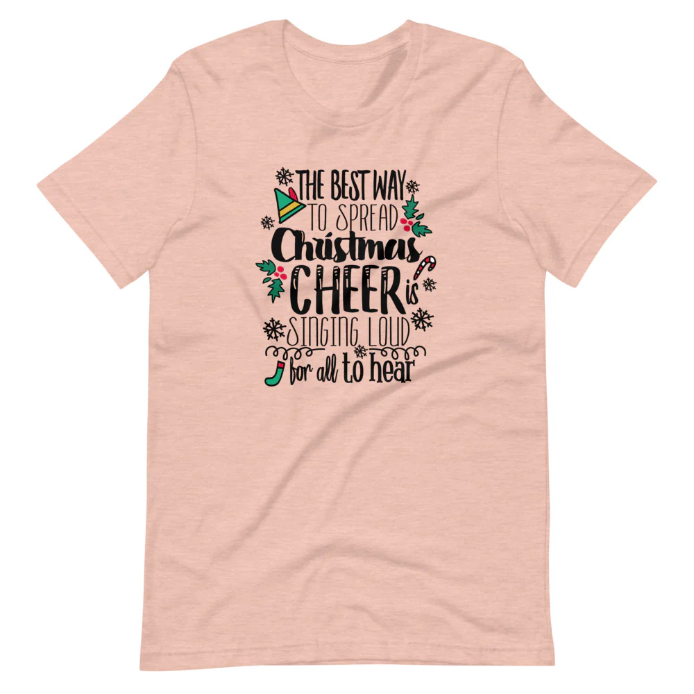 Elf Christmas T-shirt Buddy the Elf Christmas Shirt for Him Unisex T-Shirt