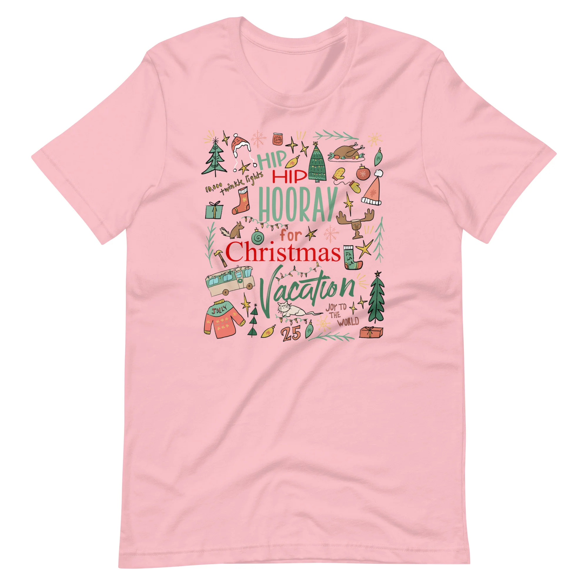 Christmas Vacation T-Shirt Hip Hip Hooray for Christmas Vacation Griswold Family Christmas T-Shirt