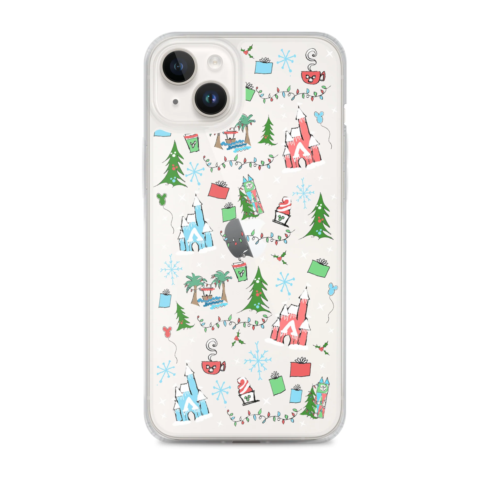Disney Christmas iPhone Oh What Fun at Disney for the Holidays Disney iPhone Case