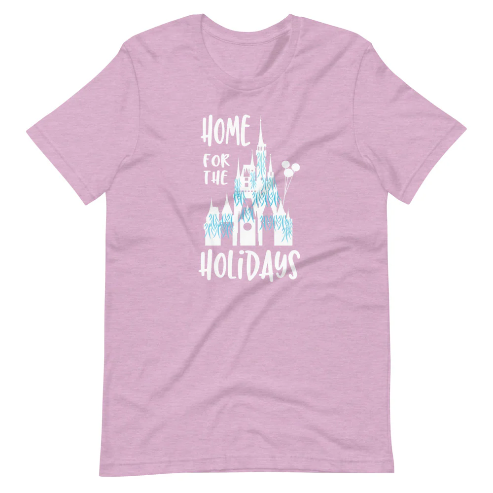 Home for the Holidays Disney Christmas Unisex T-shirt