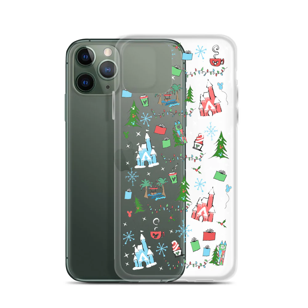 Disney Christmas iPhone Oh What Fun at Disney for the Holidays Disney iPhone Case