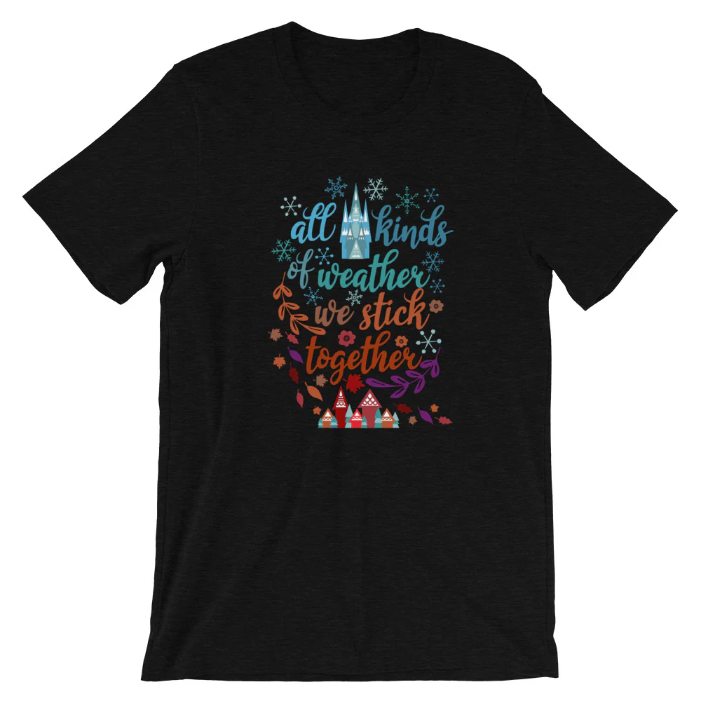 Disney Frozen Christmas T-Shirt Anna and Elsa Disney Sisters Disney Shirt White Christmas T-Shirt